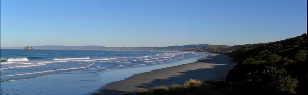 The view South from Blackhead coal mine